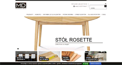 Desktop Screenshot of manufakturadrewna.pl